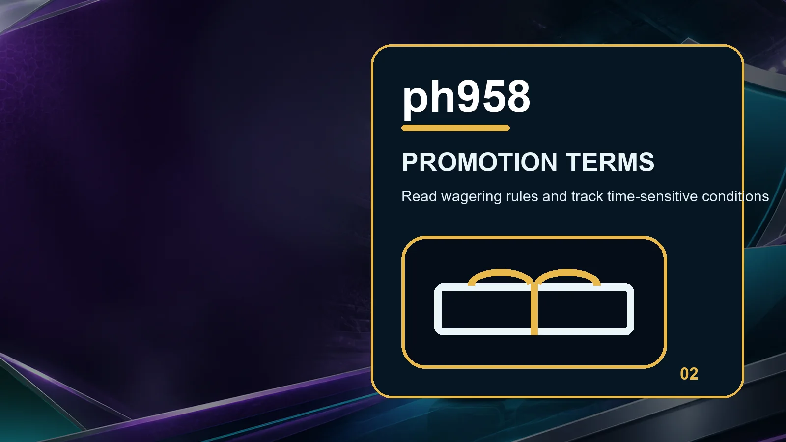 ph958 promotions full-width visual guide 2